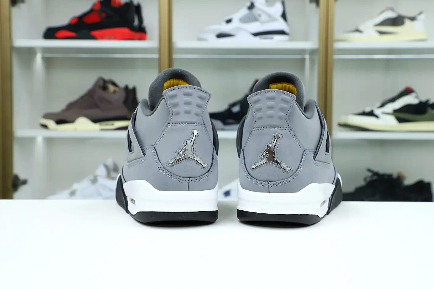 Kimikick AIR 'COOL RETRO 4 2019 JORDAN GREY' 0525